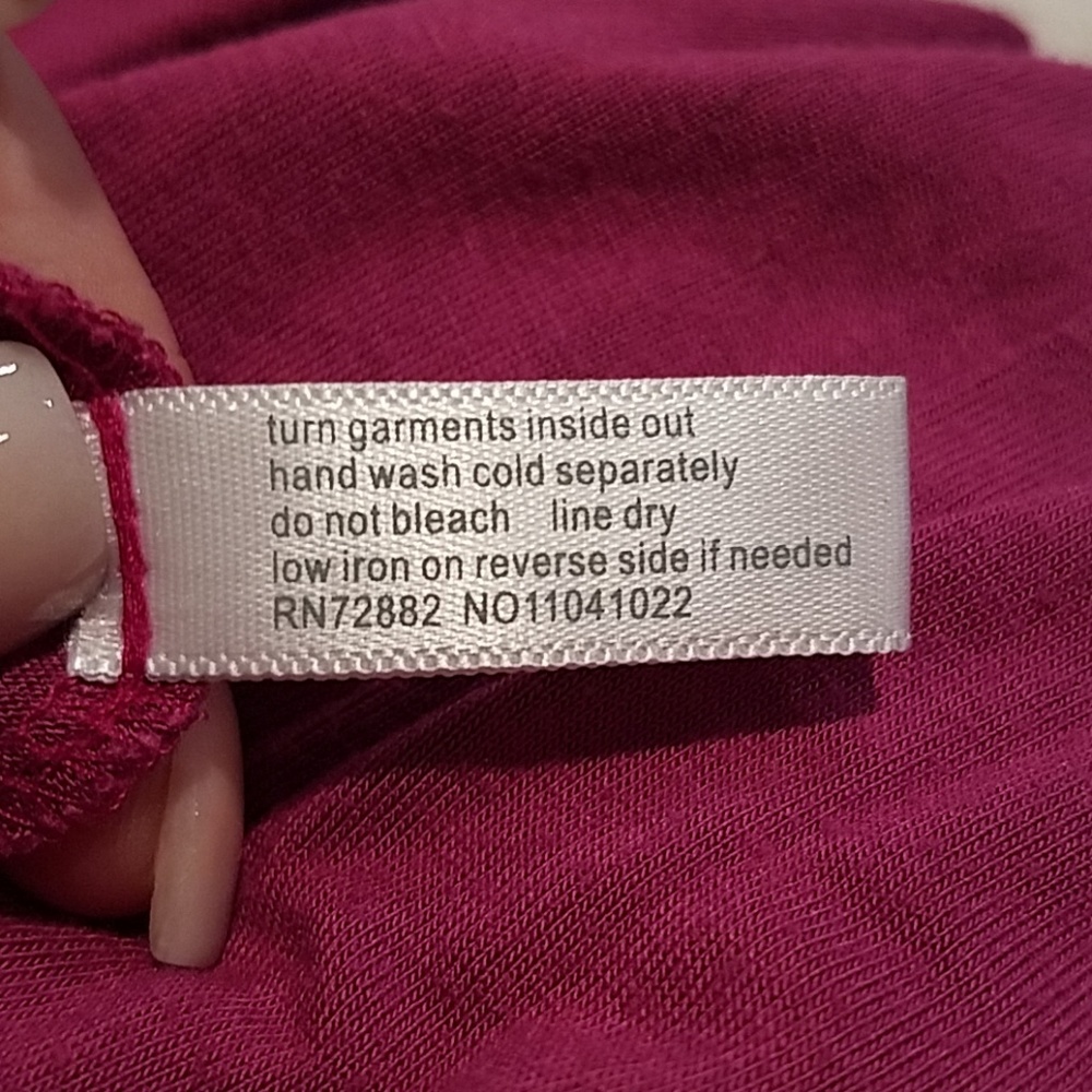 Flutter Top W Bead Detail Euc - image 8